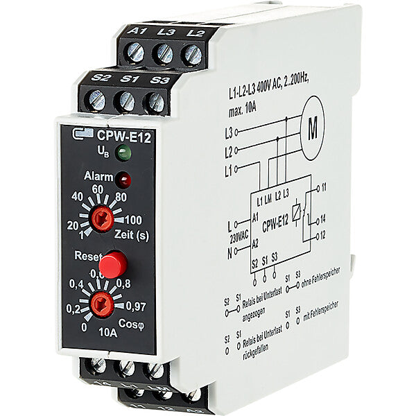 METZ CONNECT Überwachungsrelais CPW-E12 230AC1W 10A